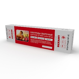 Электрод Rexant MP-3C, 350 мм/3 мм, пачка 5 кг