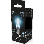 Лампа светодиодная Gauss Filament 102902215 15Вт цок.: E27 груша 220B св. свеч. бел. нейт. (упак.: 10 шт), фото2