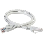 Коммутационный шнур ITK PC01-C5EU-02M (патч-корд), кат.5Е UTP, 0,2м, серый, фото3