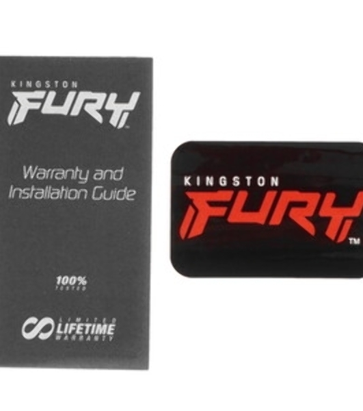 Оперативная память Kingston Fury Impact, DDR5, 16GB (1x16GB), 4800MHz, CL38, SO-DIMM