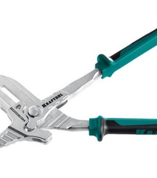 Клещи KRAFTOOL VISE-WRENCH X, 180 мм, клещи переставные-гаечный ключ