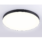 Потолочный светодиодный светильник Ambrella light FV5541 BK черный LED 130W 3000K D800*58 (Без ПДУ), фото6
