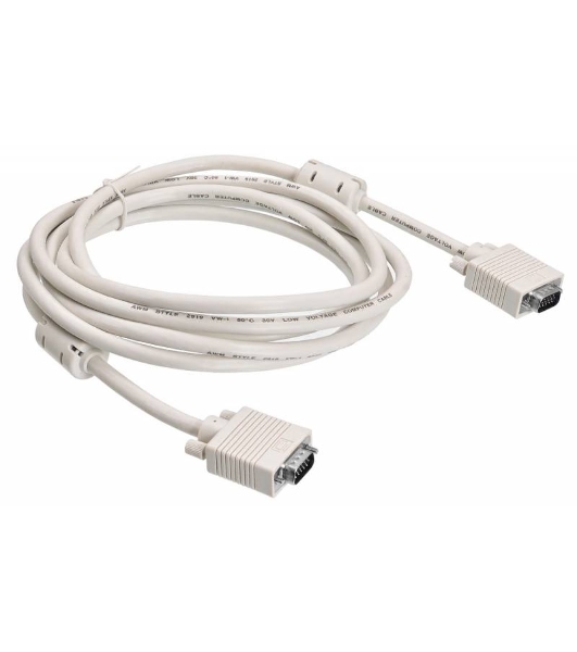 Кабель Buro CAB016S-10 VGA (m) VGA (m) 3м феррит.кольца серый