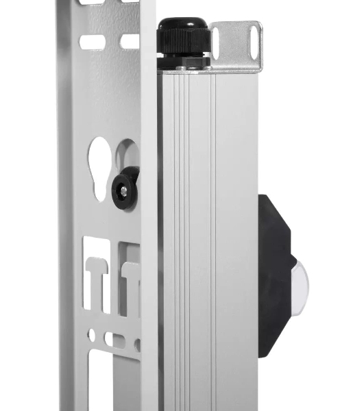 Блок силовых розеток Rem, IEC 60320 С13 х 12, IEC 60320 С19 х 8, вход колодка, 1863х45х60 мм (ВхШхГ), 32А, автомат, алюминий, с мониторингом
