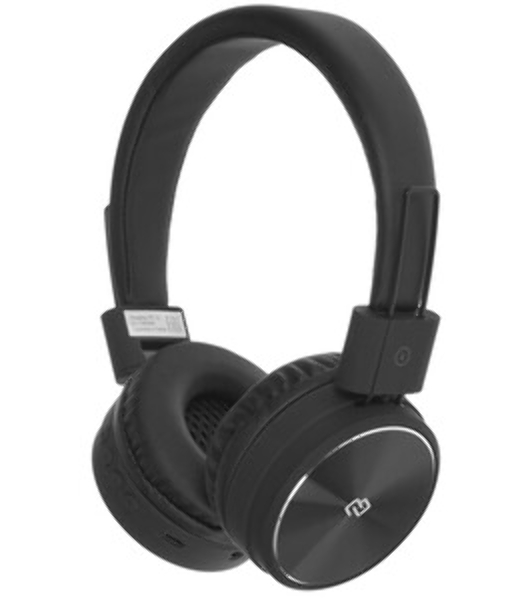 Беспроводные/проводные наушники Digma BT-16 черный, накладные, Bluetooth + проводной, складная конструкция, до 10 ч