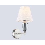 Настенный светильник Ambrella light LH75259 SN/FR сатин никель/белый матовый E14 max 40W 210*160*325, фото8