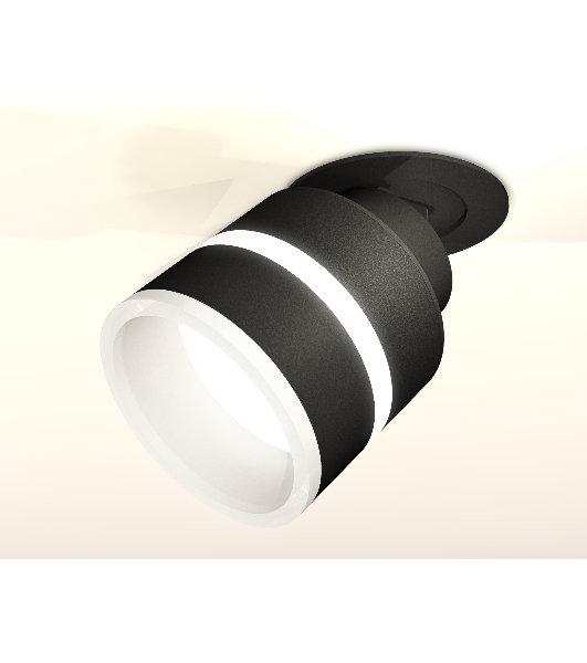 Светильник Ambrella Light XM8102524 SBK/FR черный песок/белый матовый GX53 (A2242, A2106, C8102, N8445)