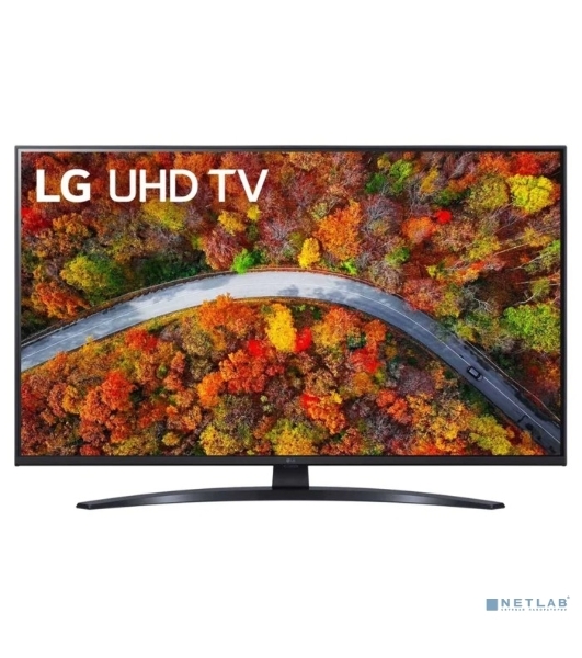 Телевизор LG 43' 43UP81006LA, черный, Direct LED, 4K UltraHD, 3840x2160 60Hz, СМАРТ ТВ, WebOS