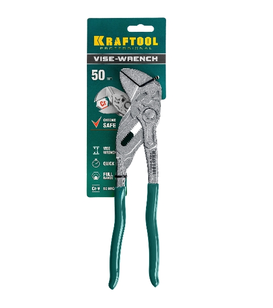 Клещи переставные-гаечный ключ KRAFTOOL 250 мм Vise-Wrench