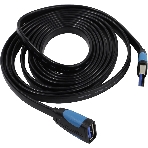 Кабель-удлинитель Vention USB 3.0 AM/AF - 2 м плоский VAS-A13-B200, фото2