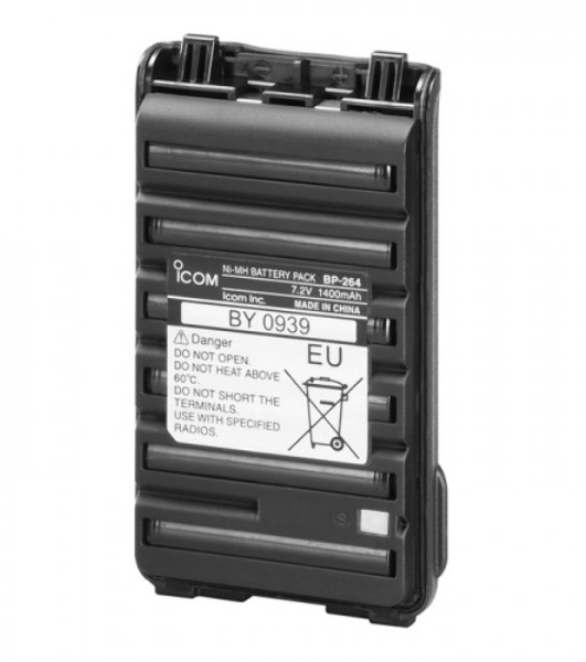 Аккумулятор для Icom IC-F3001, IC-F4001, IC-F3003, IC-F4003 (BP-264,BP264) 2000mAh 7.2V Ni-Mh