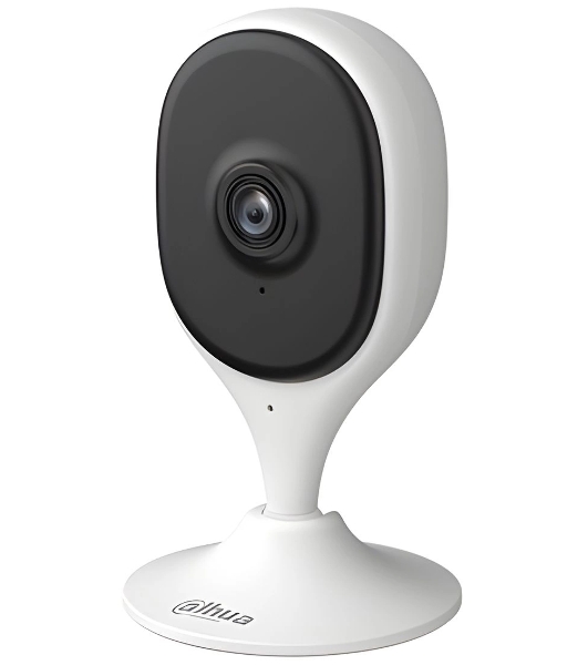 Компактная IP-видеокамера Dahua DH-IPC-C5AP-0280B с Wi-Fi 2.4ГГц 5Мп, 1/3.2” CMOS, объектив 2.8мм, обнаружение людей, ИК 10м, микрофон, динамик