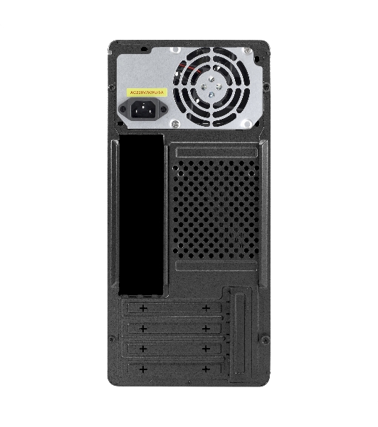 Корпус ExeGate BAA-503U2-AAA400, Mini-Tower, чёрный, 1 x 80/90 мм, БП 400 Вт