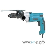 Дрель-шуруповерт Makita HP2051 Дрель уд, 720Вт,БЗП-13мм,0-1200\2900об\м,2.3кг,чем,мет редуктор, фото4