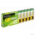 Батарея GP Super Alkaline 15AA21-2CRSWC10 AA (10шт) спайка, фото3