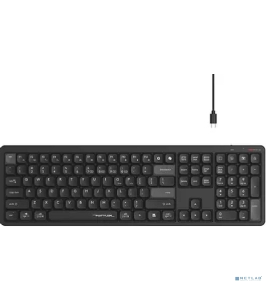 Клавиатура беспроводная A4Tech Fstyler FBX55C черный USB BT/Radio slim Multimedia (FBX55C)