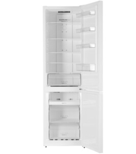 Холодильник Gorenje NRK6201PW4 белый двухкамерный 235/96л морозилка снизу, No Frost