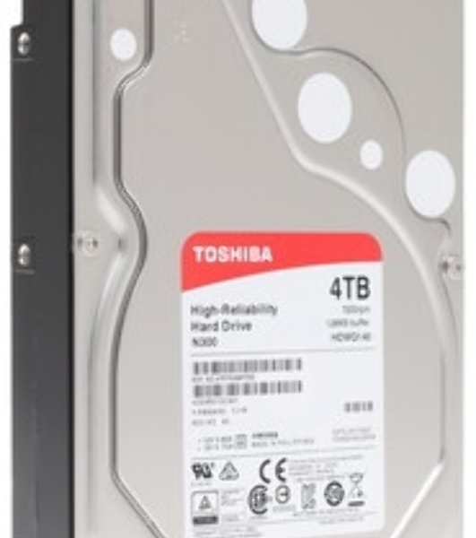 Жесткий диск HDD Toshiba N300 NAS PRO SATA3 3.5' 14TB 7200 512Mb 6Gb/s 1 year warranty (replacement ST14000NE0008, ST14000VN0008, WD141KFGX, WD142KFGX, ST14000NT001)