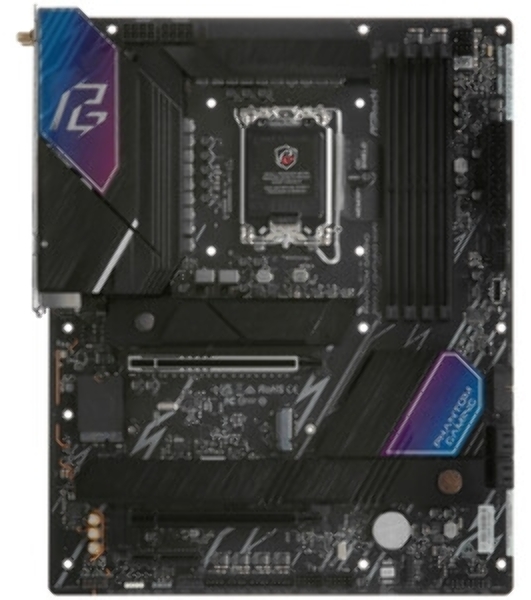 Материнская плата ASRock Phantom Gaming Z890 LIGHTNING WIFI, LGA 1851, Intel Z890, 4xDDR5, 4xSATA, 4xM.2, 1xPCIe 5.0 x16, 1xPCIe 4.0 x4, 1xUSB-C Thunderbolt 4, 2xUSB-A 3.2 Gen 2, 4xUSB-A 3.2 Gen 1, 1xHDMI, 1x2.5Gb LAN, 5x3.5 мм, 7.1, ATX