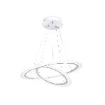 Светильник Ambrella light FA4355/2 WH белый 78W 3000K/4200K/6400K D580*670 (ПДУ РАДИО 2.4G), фото5