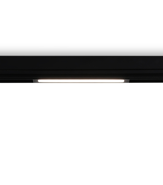 Светильник светодиодный трековый для шинопровода Magnetic Ambrella light GL1650 BK черный IP20 9W 4200K 220V 120° 232*25*42 (Без ПДУ)