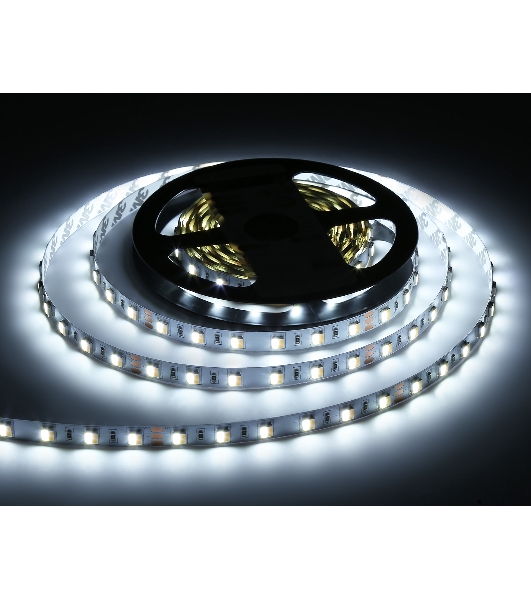Светодиодная лента Ambrella light GS4101 5050 60Led/ 14W m/ 24V IP20 CCT 3000-6500K/ 5000*10*1.87mm (3 конт.)