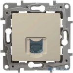 Розетка компьютерная RJ45 кат. 5 UTP, сл. кость ETIKA, фото5