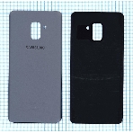 Задняя крышка для Samsung A730F Galaxy A8 Plus (2018) серебристый, фото 1