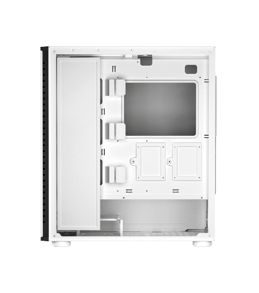Компьютерный корпус PCCooler IE200 WH, Tempered Glass Full Tower, белый, TG, SPCC, 1x120мм ARGb E-ATX, ATX, mATX, mITX 180/380/220мм 4x2.5', 2x3.5', 7+3xPCI 1xUSB-A 3.0, 2xUSB-A 2.0 432x225x495мм
