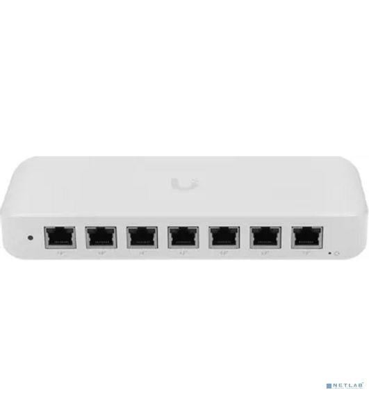 Коммутатор Ubiquiti UniFi Switch Ultra 210W PoE-коммутатор, 8х 1G RJ45, раздача 202 Вт