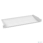 Полка Cabeus, консольная, 1U, 200 мм Г, для шкафов и стоек, серый, фото 1