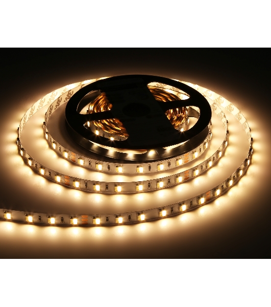 Светодиодная лента Ambrella light GS4101 5050 60Led/ 14W m/ 24V IP20 CCT 3000-6500K/ 5000*10*1.87mm (3 конт.)