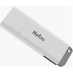 Флешка USB Netac U185 128Gb NT03U185N-128G-20WH, USB 2.0, с колпачком, пластиковая белая, фото6