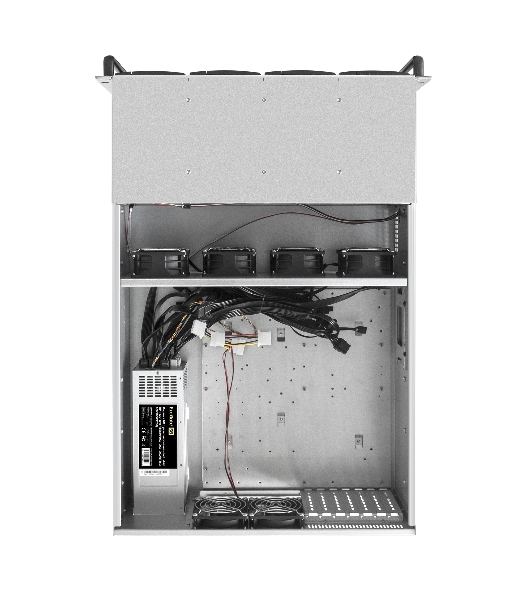 Серверная платформа ExeGate Pro 4U660-HS24 (RM 19', высота 4U, глубина 660, Redundant БП 2x550W, 24xHotSwap, USB)
