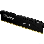 Оперативная память Kingston Fury Beast Black, DDR5, 32GB (1x32GB), 5600 MHz, CL36, с радиатором, чёрный, фото7