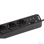 Сетевой фильтр PERFEO (PF_C3907) 3 роз х 2 м черный, фото 1