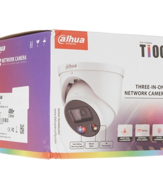 Камера видеонаблюдения IP Dahua DH-IPC-HDW3449HP-AS-PV-0280B-PRO 2.8-2.8мм цв. (DH-IPC-HDW3449HP-AS-PV-PRO)