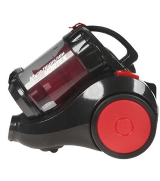 Пылесос Centek CT-2529 красный/черный, 350/2000 Вт, уборка сухая, пылесборник контейнер 2 л