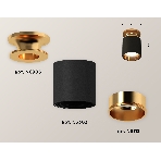 Светильник Ambrella Light XS6302161 SBK/PYG черный песок/золото желтое полированное MR16 GU5.3 (N6905, C6302, N6113), фото2