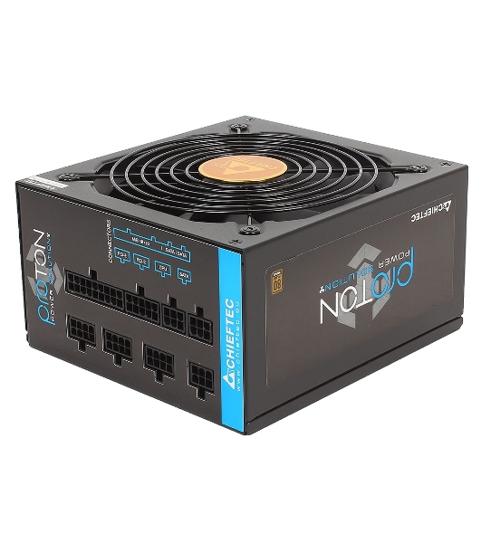 Блок питания Chieftec BDF-750C, 750Вт 80 PLUS Bronze, 140мм, модульный, черный