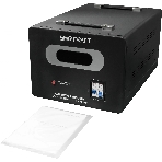 Напольный стабилизатор напряжения SMARTWATT AVR TOWER 10000RF (140W - 260W, 10000VA, 10 кВт, 50-60 Гц, LED-дисплей, реле, фото3