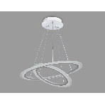 Светильник Ambrella light FA4355/2 WH белый 78W 3000K/4200K/6400K D580*670 (ПДУ РАДИО 2.4G), фото 1