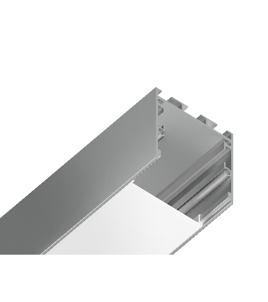 Алюминиевый профиль Ambrella light GP2550AL серебро 2000*35*35