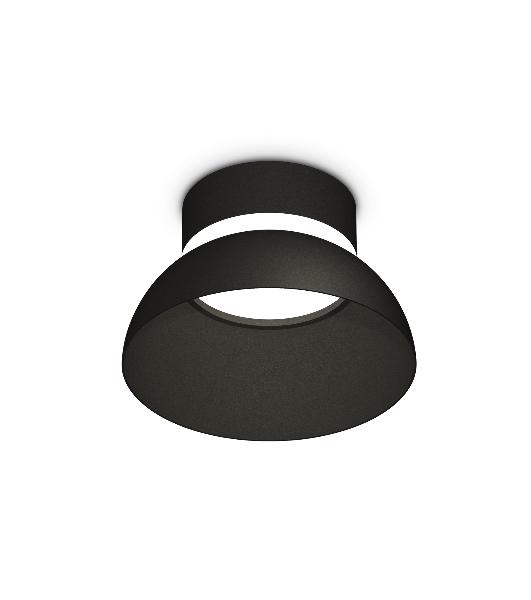 Светильник Ambrella Light XS8102035 SBK/FR черный песок/белый матовый GX53 (C8102, N8141)