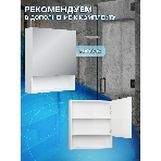 Тумба Bau Dream Blackwood 60 правая, графит, раковина BAU Cerama 48х37 темно-серая матовая, смеситель Hotel Black, черный, выпуск клик клак черный, фото14