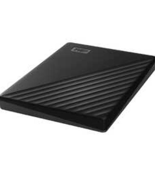 Внешний HDD 2.5' Western Digital My Passport, 4TB, USB 3.2 Gen 1 Type-A, 5400 rpm, черный