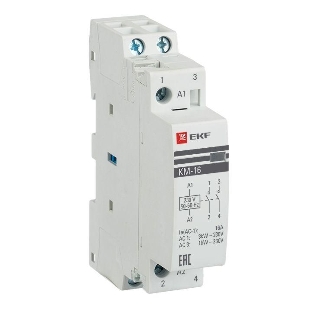 Контактор модульный EKF km-1-16-20 КМ 16А 2NO (1 мод.) PROxima