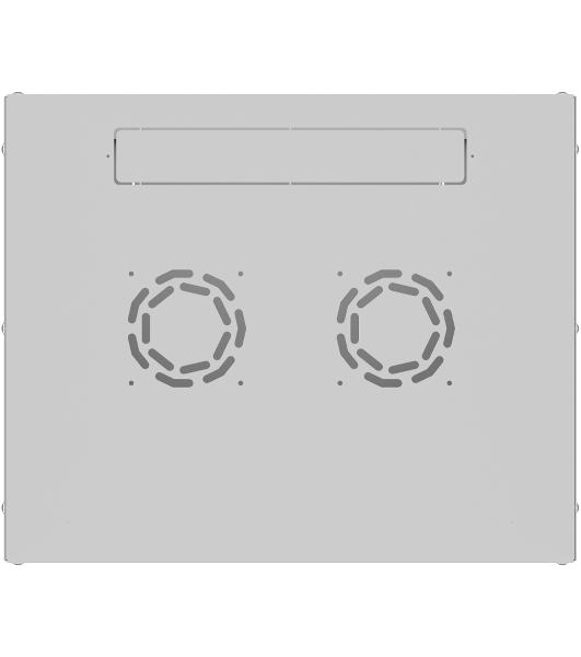 Шкаф коммутационный NTSS LIME (NTSS-WL6U5545GS) настенный 6U 550x450 мм пер. дв. стекл несъемн. бок. пан. 30 кг серый 110 град.