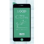 Керамическая пленка (стекло) для Iphone 6/6S plus черный, фото 1