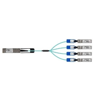 Кабель LR-LINK OPTICAL QSFP28 100G 3M LRAOC-QSFP28-4SFP28-3M